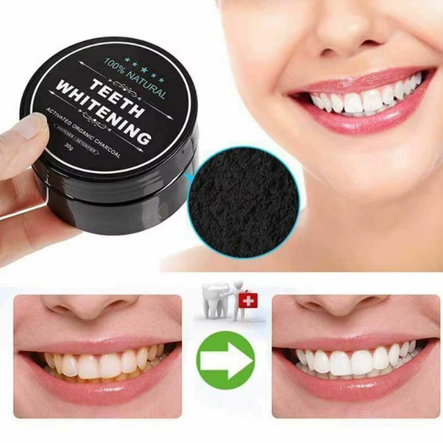 Blanqueador dental Pure Smile + cepillo de bambú